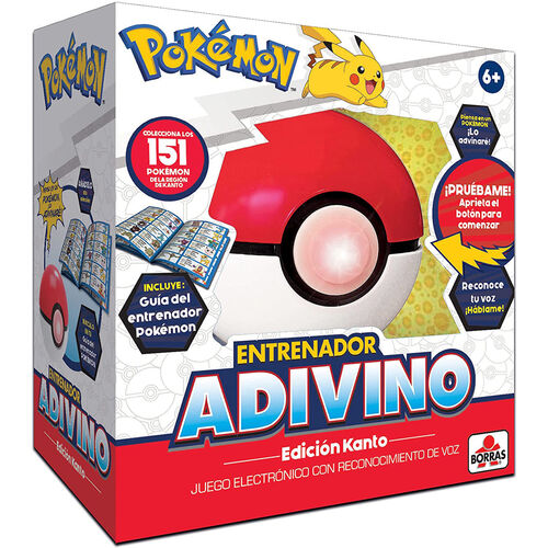 Spanish Pokemon Adivino board game