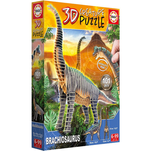 Puzzle 3D Brachiosaurus 101pzs