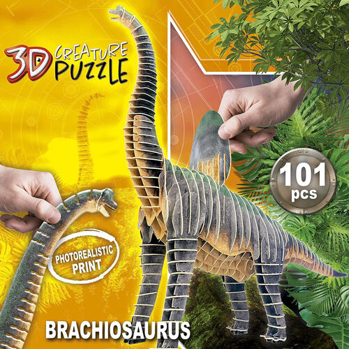 Puzzle 3D Brachiosaurus 101pzs