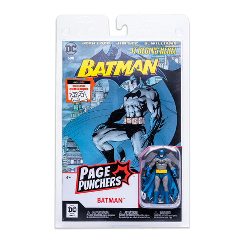 Figura Batman + Comic Batman DC Comics 7cm