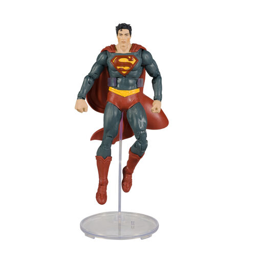 DC Comics Black Adam Comic + Superman figure 17cm