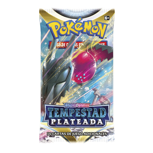 Spanish Display 36 envelopes Collectable Cards Pokemon Sword and Shield Silver Storm
