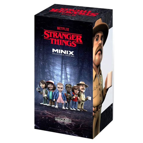 Figurine Hopper Stranger Things Minix Netflix 4 11/16in