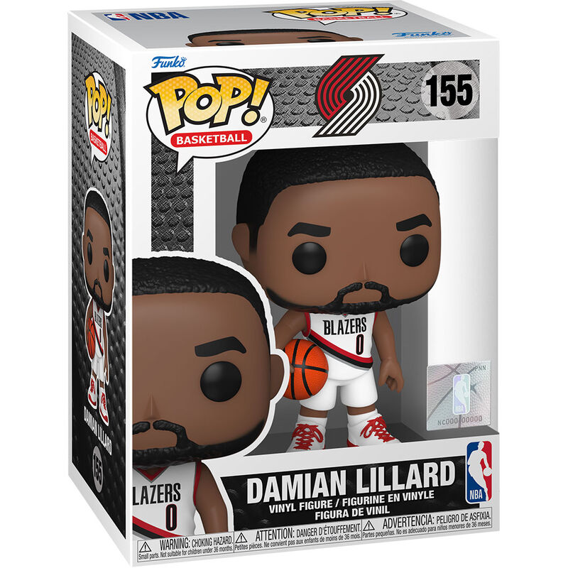 Figura POP NBA Trailblazers Damian Lillard