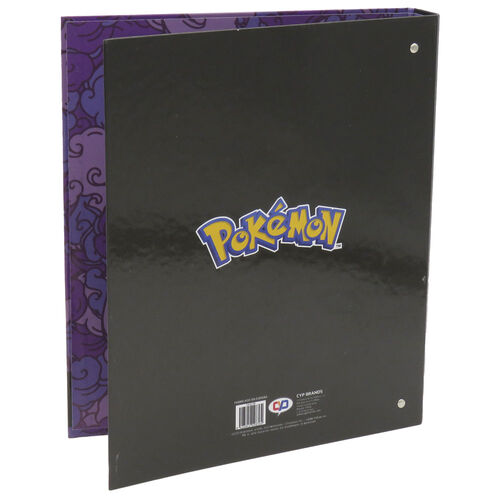 Pokemon Gengar A4 folder rings