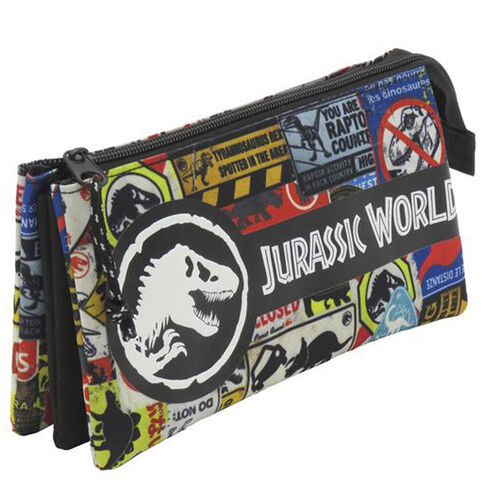 Jurassic World Danger triple pencil case