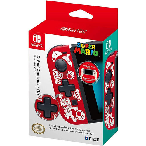 Controlador D-Pad Super Mario Bros izquierdo Nintendo Switch