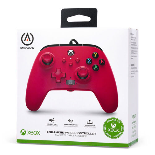 Xbox Wired controller red