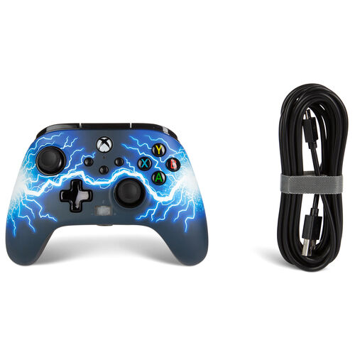 Xbox wired controller blue