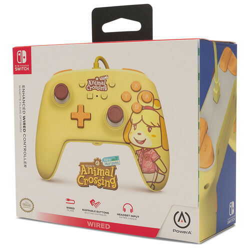 Mando con cable Isabelle Animal Crossing Nintendo Switch
