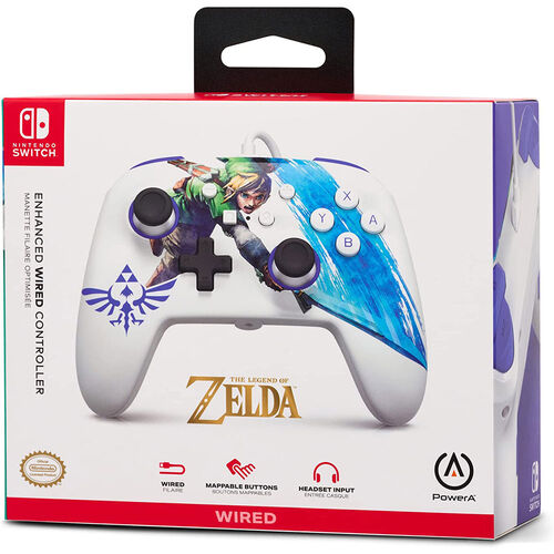 Mando con cable Link Zelda Nintendo Switch
