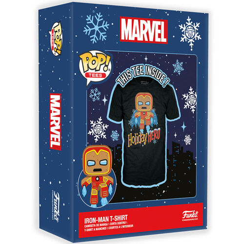 Marvel Iron Man Gingerbread t-shirt