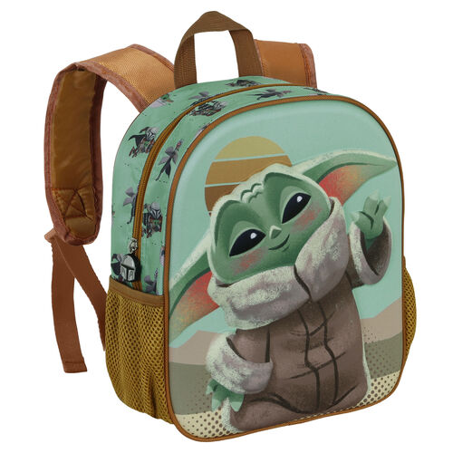 Star Wars The Mandalorian Grogu Say Hi 3D backpack 31cm