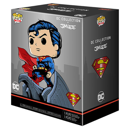 Set figure POP & Tee DC Comics Jim Lee Superman Exclusive