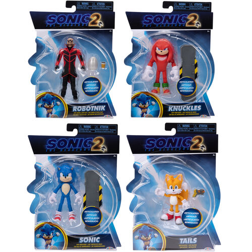 Figuras Articuladas Sonic 2 de 10cm - SoTiny
