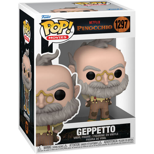 POP figure Netflix Pinocchio Geppeto