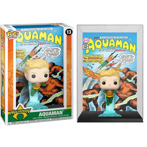 Figura POP Comic Cover DC Comics Aquaman