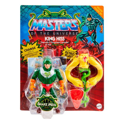 Master of the Universe King Hiss figure 14cm