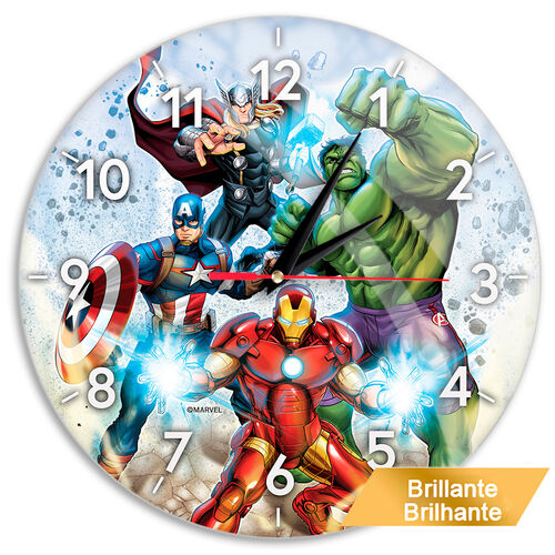 Marvel Avengers wall clock