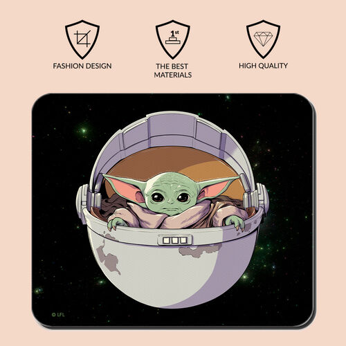 Star Wars Mandalorian Baby Yoda mouse pad
