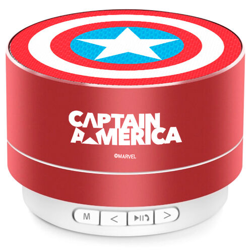 Altavoz portatil inalambrico Capitan America Marvel