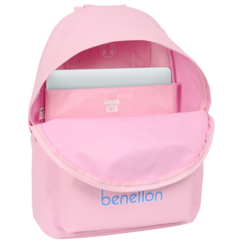 Benetton Pink backpack 41cm