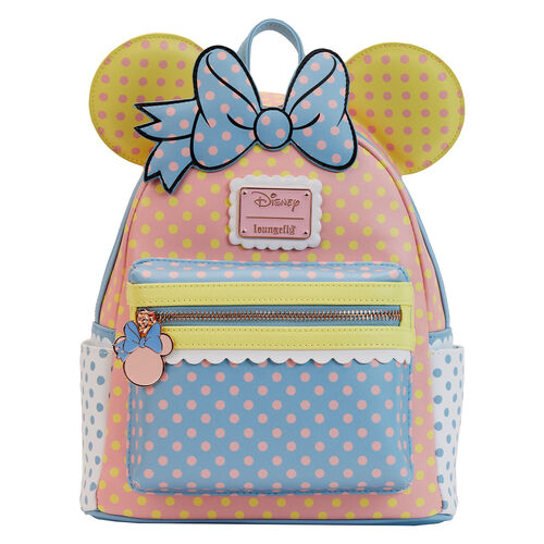 Loungefly Disney Minnie Mouse Pastel Polka Dot backpack