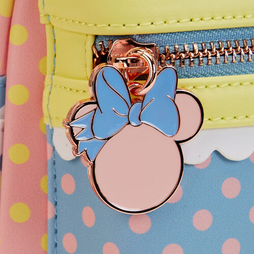 Mochila Pastel Polka Dot Minnie Mouse Disney