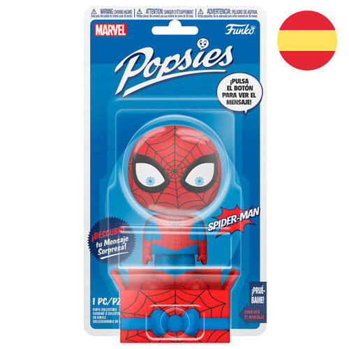 Figura Popsies Marvel Spiderman Espaol