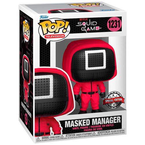 POP figure Squid Game Masked Manager Exclusive