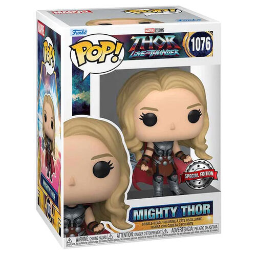 POP figure Marvel Thor Love and Thunder Mighty Thor Exclusive