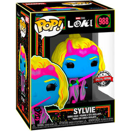 Figura POP Marvel Loki Silvye Black Light Exclusive