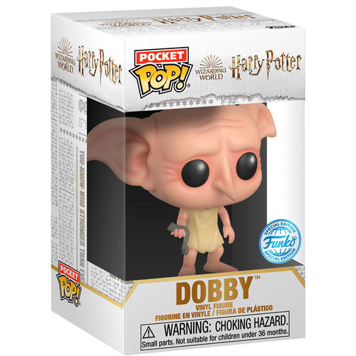 Set figura Pocket Pop & Tee infantil Harry Potter Dobby Exclusive