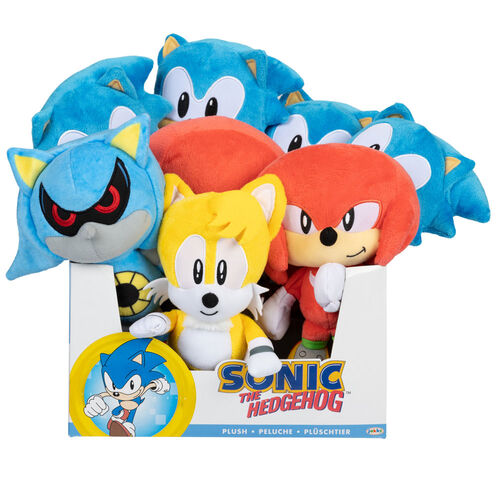 Peluche Sonic 22cm Surtido — La jugueteria online
