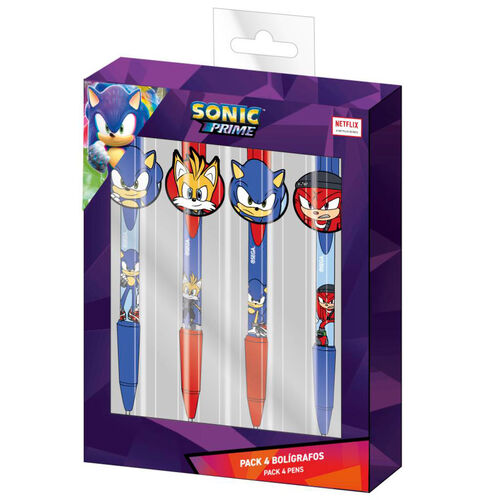 Sonic Prime blister 4 pens