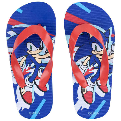 Sonic The Hedgehog flip flops