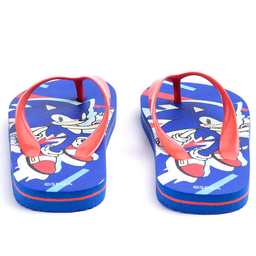 Sonic The Hedgehog flip flops