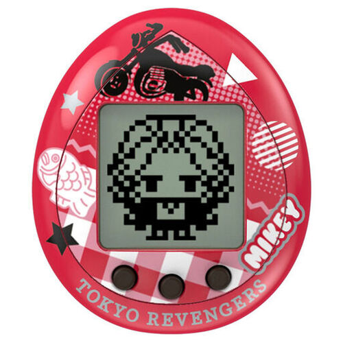Figura soporte Manjiro + Tamagotchi Hugmy Tokyo Revengers