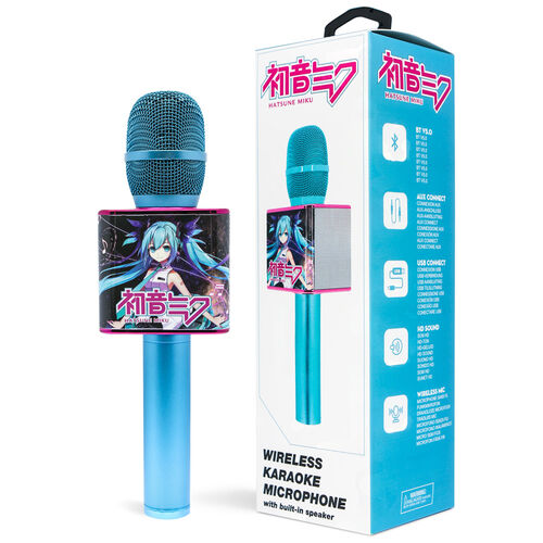 Hatsune Miku karaoke microphone