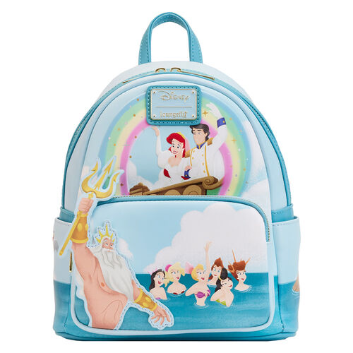 Loungefly Disney Little Mermaid Tritons Gift backpack 26cm