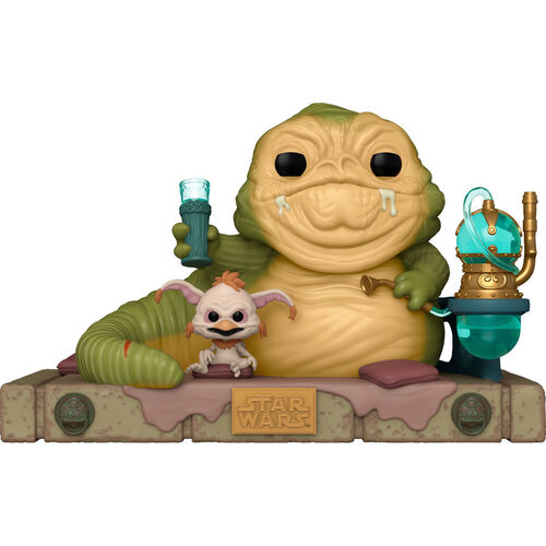 Figura POP Star Wars 40th Jabba The Hutt & Salacious B Crumb