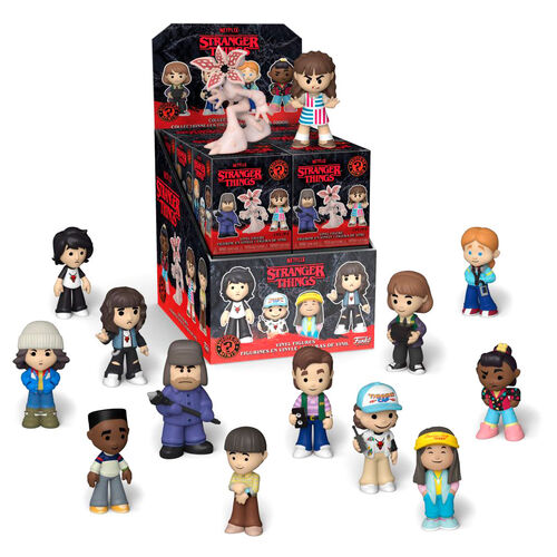 Expositor 12 figuras Mystery Minis Stranger Things surtido