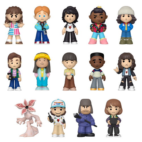 Expositor 12 figuras Mystery Minis Stranger Things surtido