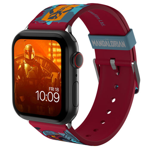 Star Wars The Mandalorian Boba Fett Returns Smartwatch strap + face designs
