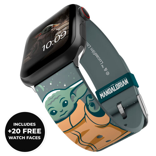 Star Wars The Mandalorian Yoda The Child Smartwatch strap + face designs