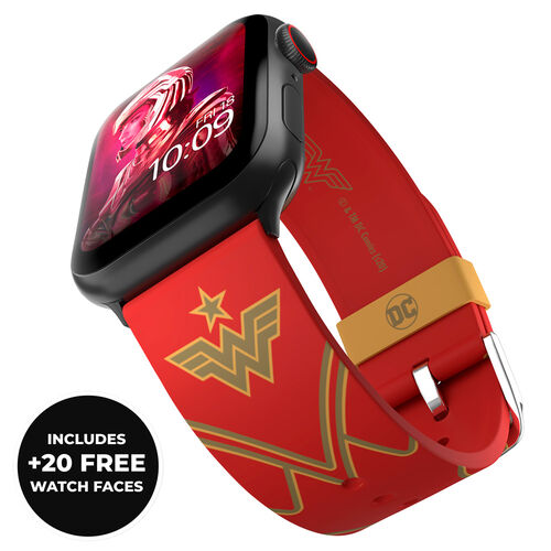 DC Comics Wonder Woman 1984 Golden Armor Smartwatch strap + face designs