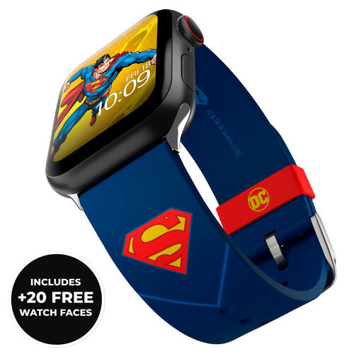 Correa Smartwatch + esferas Superman DC Comics