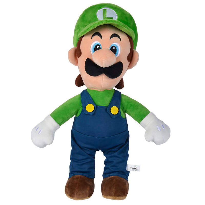 Peluche Super Mario - Luigi (50 cm)