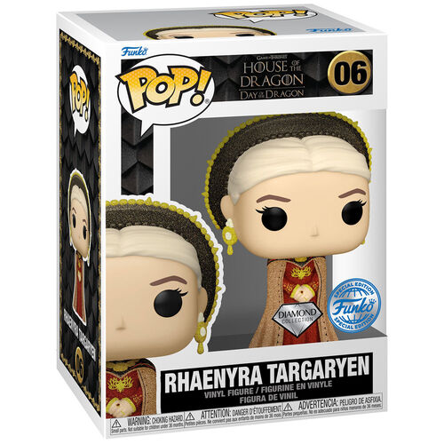 POP figure Game of Thrones House of the Dragon Rhaenyra Targaryen Exclusive