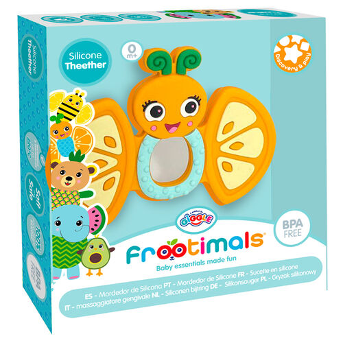 Frootimals Orangiefly silicone teether